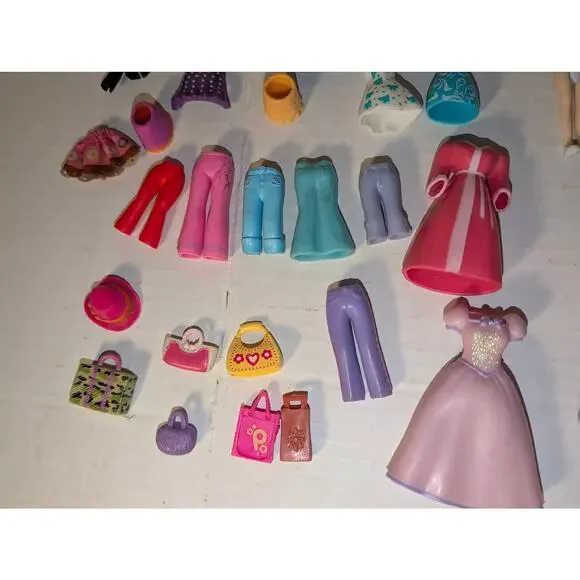 Mixed Lot Polly Pockets Vintage Disney Princess' Clothes - Picture 9 of 10